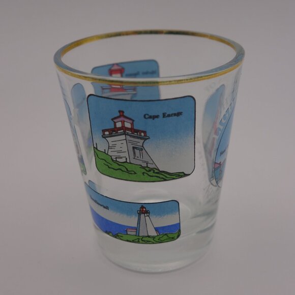 Set of 3 Shot Glasses-Australia-Palm Beach Princess-Lighthouses of New Brunswick - Picture 15 of 16